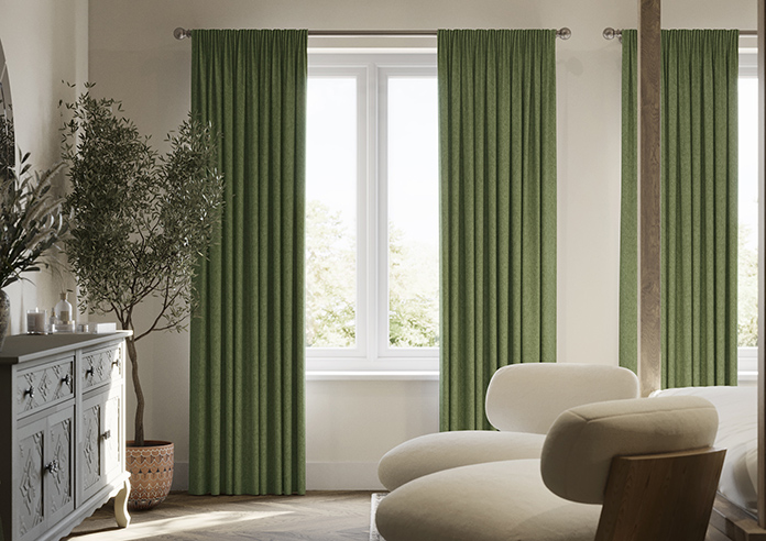 Wexley, Highland Green - Made to Measure Curtains - Image 3